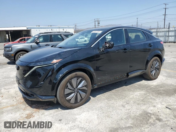 2024 Nissan ARIYA Venture+ with VIN JN1BF0AA3RM431570, listed as a Copart auction lot 62607095 with 13,423 mi miles and Salvage title. Bid and sale history available at DreamBid. Image 1.