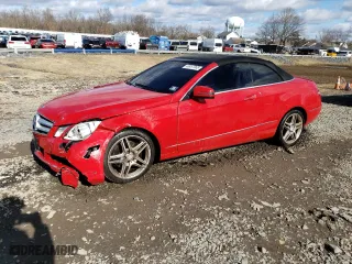 2011 Mercedes-Benz E-Class E 350 with VIN WDDKK5GFXBF101031, listed as a Copart auction lot 43457965 with 114,686 mi miles and Salvage Title. Bid and sale history available at carsss.com. Image 1.