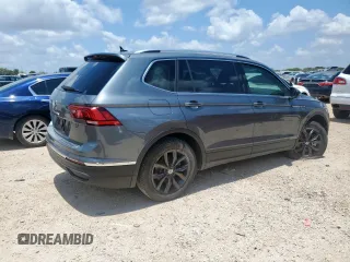 2024 Volkswagen Tiguan SE with VIN 3VV3B7AX4RM061942, listed as a Copart auction lot 61206695 with 27,128 mi miles and Salvage title. Bid and sale history available at DreamBid. Image 3.