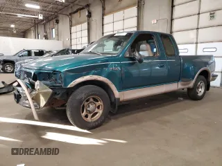 1997 Ford F-150 XL with VIN 1FTDX07W8VKA61728, listed as a Copart auction lot 79912784 with 213,103 mi miles and Non repairable. Bid and sale history available at DreamBid. Image 1.