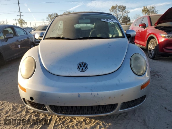 2007 Volkswagen Beetle with VIN 3VWRF31Y57M401298, listed as a Copart auction lot 75932844 with Not provided miles and Non repairable. Bid and sale history available at DreamBid. Image 5.