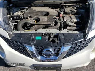 2015 Nissan Juke SV with VIN JN8AF5MVXFT563820, listed as a Copart auction lot 56434305 with 103,265 mi miles and Salvage title. Bid and sale history available at DreamBid. Image 11.