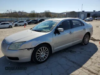 2009 Mercury Milan with VIN 3MEHM07Z79R609416, listed as a Copart auction lot 87801475 with 260,867 mi miles and Salvage Title. Bid and sale history available at carsss.com. Image 1.