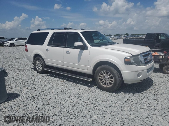 2013 Ford Expedition Max Limited with VIN 1FMJK2A51DEF59677, listed as a Copart auction lot 51856825 with 146,192 mi miles and Salvage title. Bid and sale history available at DreamBid. Image 4.