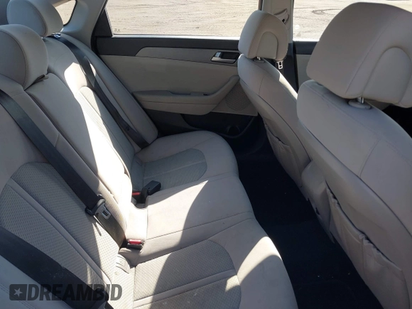 2017 Hyundai Sonata SE with VIN 5NPE24AF2HH491793, listed as a IAAI auction lot 41994315 with 160,420 mi miles and . Bid and sale history available at DreamBid. Image 8.