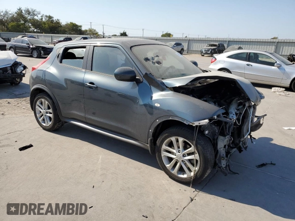 2014 Nissan Juke Nismo with VIN JN8AF5MR8ET451132, listed as a Copart auction lot 75631204 with Not Provided miles and Salvage Title. Bid and sale history available at DreamBid. Image 4.