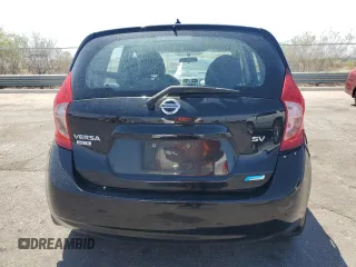 2014 Nissan Note SV с VIN 3N1CE2CP5EL402970, выставлен на аукционе Copart как лот 54598005 с пробегом Не указан миль и Списание • Salvage title. История ставок и продаж доступна на DreamBid. Изображение 6.