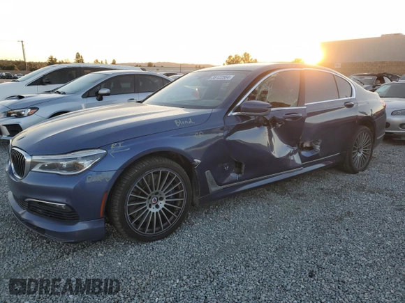 2017 BMW 7 Series with VIN WBA7F2C35HG855999, listed as a Copart auction lot 38122564 with 85,926 mi miles and . Bid and sale history available at DreamBid. Image 1.
