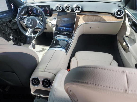 2023 Mercedes-Benz C 300 with VIN W1KAF4GB1PR128468, listed as a Copart auction lot 52821865 with 20,623 mi miles and Salvage title. Bid and sale history available at DreamBid. Image 8.