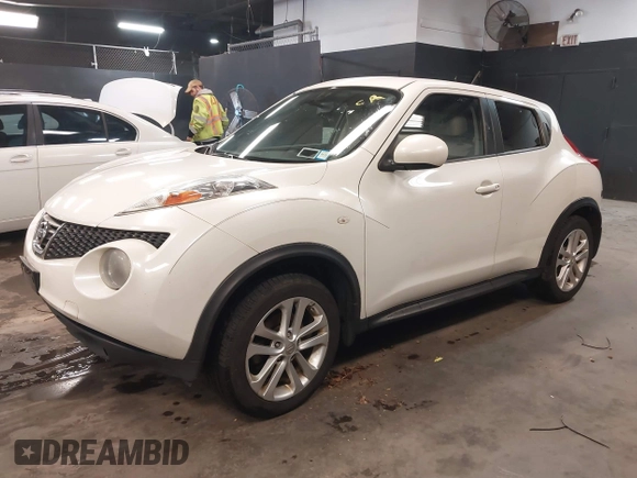2014 Nissan Juke S with VIN JN8AF5MV2ET357647, listed as a IAAI auction lot 41414352 with 251,842 mi miles. Bid and sale history available at carsss.com. Image 2.