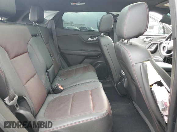 2023 Chevrolet Blazer RS с VIN 3GNKBERS3PS103119, выставлен на аукционе Copart как лот 51830645 с пробегом 34 359 миль миль и Списание • Salvage title. История ставок и продаж доступна на DreamBid. Изображение 11.