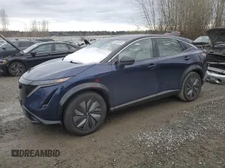 2023 Nissan ARIYA Premiere z VIN JN1BF0BA3PM408639, wystawiony jako Copart lot #44569975 z przebiegiem 15 287 mil mil oraz Szkoda całkowita • Salvage title. Historia ofert i sprzedaży dostępna na DreamBid. Obrazek 1.