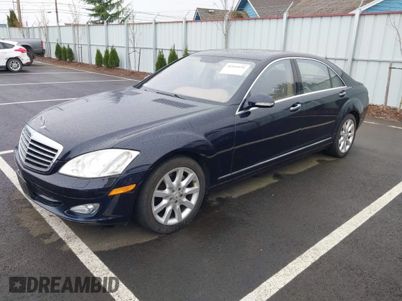 2007 Mercedes-Benz S 550 with VIN WDDNG71X17A135682, listed as a IAAI auction lot 41915691 with 109,765 mi miles and . Bid and sale history available at DreamBid. Image 2.