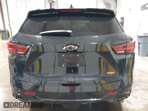 2023 Chevrolet Blazer RS with VIN 3GNKBKRS5PS194182, listed as a IAAI auction lot 42531199 with 24,254 mi miles and . Bid and sale history available at DreamBid. Image 17.