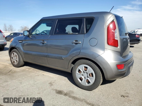 2013 Kia Soul with VIN KNDJT2A55D7500749, listed as a Copart auction lot 48377645 with 98,240 mi miles and Salvage Title. Bid and sale history available at DreamBid. Image 2.
