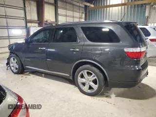 2011 Dodge Durango Citadel with VIN 1D4SE5GT4BC613797, listed as a Copart auction lot 54893175 with 196,840 mi miles and Salvage title. Bid and sale history available at DreamBid. Image 2.