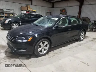 2013 Volkswagen Passat SE w/Sunroof with VIN 1VWBP7A3XDC076073, listed as a Copart auction lot 51738845 with 138,024 mi miles and Salvage Title. Bid and sale history available at carsss.com. Image 1.