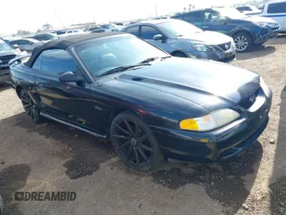 1998 Ford Mustang GT with VIN 1FAFP45X4WF123864, listed as a IAAI auction lot 42028242 with 175,866 mi miles. Bid and sale history available at carsss.com. Image 1.