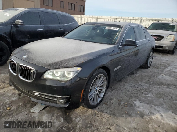 2013 BMW 7 Series 750Li xDrive с VIN WBAYF8C59DD140406, выставлен на аукционе Copart как лот 87025864 с пробегом 74 049 миль миль и Чистый • Clean title. История ставок и продаж доступна на DreamBid. Изображение 1.