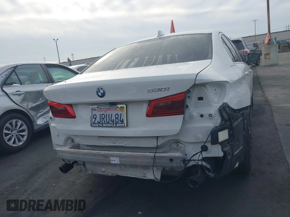 2020 BMW 5 Series 530i with VIN WBAJR3C05LCE47952, listed as a IAAI auction lot 41197056 with 48,315 mi miles and . Bid and sale history available at DreamBid. Image 16.