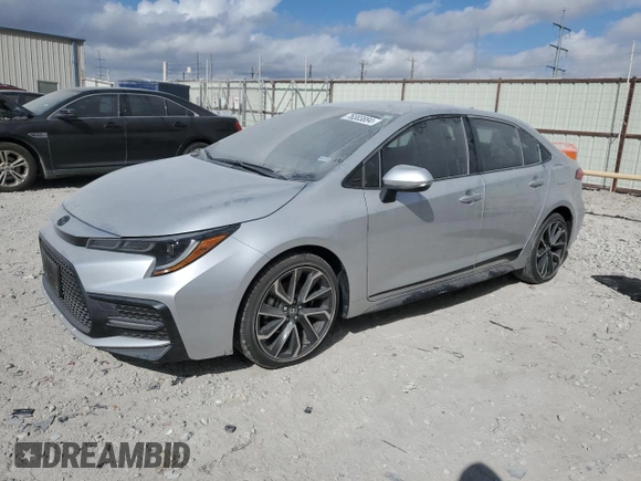 2022 Toyota Corolla SE with VIN JTDS4MCE7N3503526, listed as a Copart auction lot 76303884 with 15,684 mi miles and Clean Title. Bid and sale history available at carsss.com. Image 1.