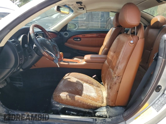 2002 Lexus SC 430 with VIN JTHFN48YX20018505, listed as a Copart auction lot 73966274 with Not Provided miles and Salvage Title. Bid and sale history available at DreamBid. Image 7.