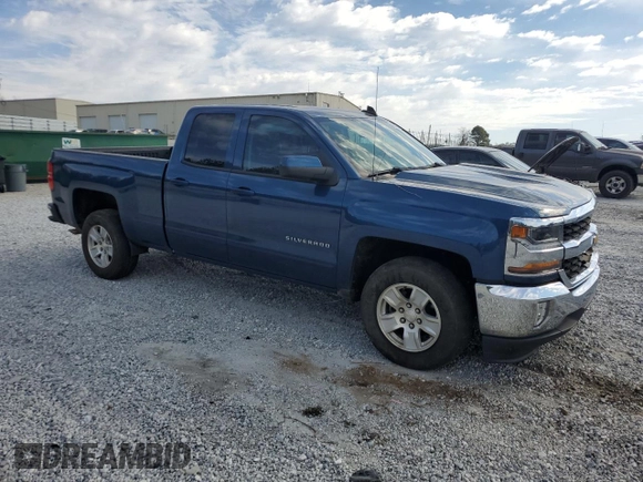 2017 Chevrolet Silverado 1500 LT with VIN 1GCRCRECXHZ381711, listed as a Copart auction lot 46194225 with 54,835 mi miles and Salvage Title. Bid and sale history available at DreamBid. Image 4.