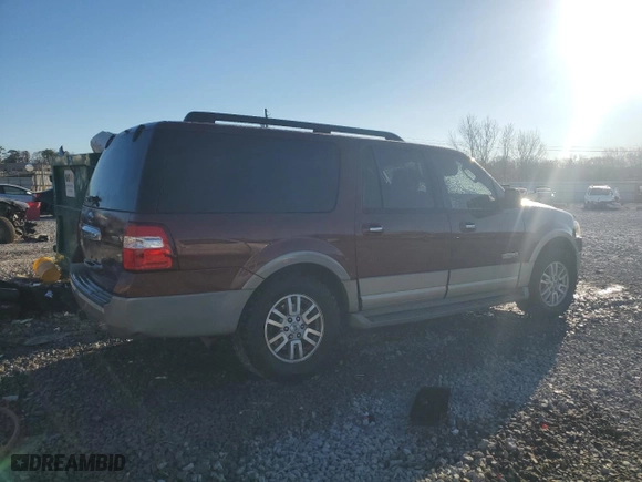2007 Ford Expedition EL Eddie Bauer with VIN 1FMFK175X7LA20966, listed as a Copart auction lot 89174085 with 302,916 mi miles and Salvage Title. Bid and sale history available at carsss.com. Image 3.