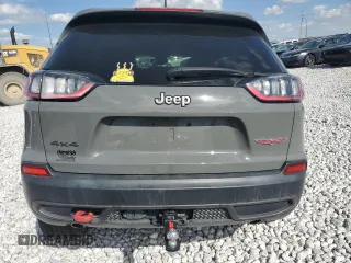2022 Jeep Cherokee Trailhawk with VIN 1C4PJMBX7ND532150, listed as a Copart auction lot 47579155 with 42,662 mi miles and Salvage Title. Bid and sale history available at DreamBid. Image 6.