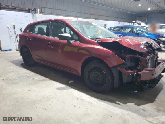 2017 Subaru Impreza with VIN 4S3GTAA67H3705726, listed as a Copart auction lot 46088415 with 108,828 mi miles and Salvage Title. Bid and sale history available at carsss.com. Image 4.