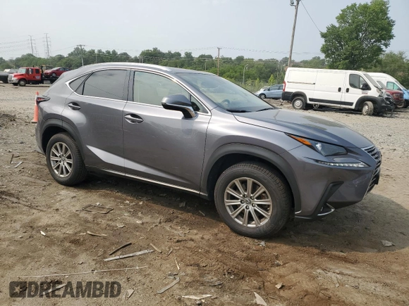 2020 Lexus NX 300 with VIN JTJDARDZ5L5005291, listed as a Copart auction lot 59324265 with 30,451 mi miles and Salvage title. Bid and sale history available at DreamBid. Image 4.