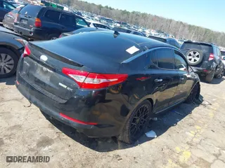 2013 Kia Optima Hybrid EX with VIN KNAGM4AD0D5039561, listed as a IAAI auction lot 41760837 with 1 mi miles. Bid and sale history available at carsss.com. Image 4.