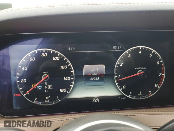 2018 Mercedes-Benz S 450 with VIN WDDUG6EB1JA367291, listed as a Copart auction lot 70508112 with 39,968 mi miles and . Bid and sale history available at DreamBid. Image 9.