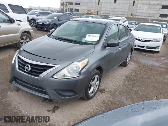 2016 Nissan Versa S with VIN 3N1CN7AP7GL857323, listed as a IAAI auction lot 42574795 with 153,699 mi miles and . Bid and sale history available at DreamBid. Image 2.