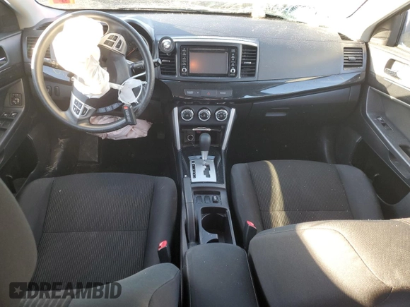 2017 Mitsubishi Lancer ES with VIN JA32V2FW0HU014565, listed as a Copart auction lot 85897594 with 131,714 mi miles and Salvage Title. Bid and sale history available at carsss.com. Image 8.