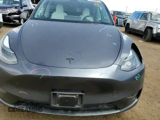 2021 Tesla Model Y Performance with VIN 5YJYGDEF0MF137692, listed as a Copart auction lot 55333395 with 56,325 mi miles and Salvage Title. Bid and sale history available at DreamBid. Image 13.