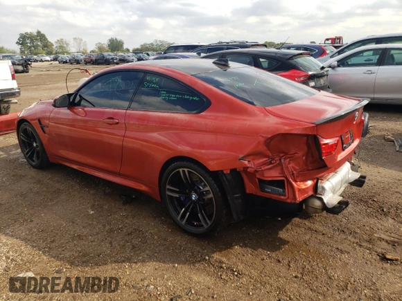 2015 BMW M4 with VIN WBS3R9C54FK333564, listed as a Copart auction lot 68695203 with 78,217 mi miles. Bid and sale history available at carsss.com. Image 2.