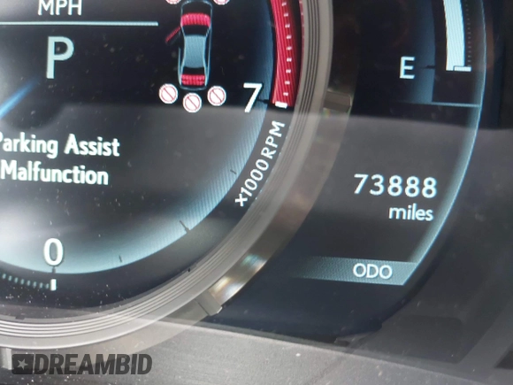 2019 Lexus IS 300 with VIN JTHBA1D28K5099436, listed as a IAAI auction lot 42217659 with 73,888 mi miles and . Bid and sale history available at DreamBid. Image 15.