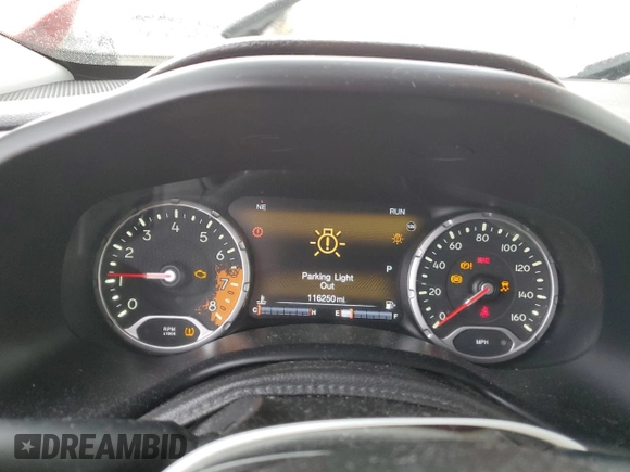 2017 Jeep Renegade Limited with VIN ZACCJADB1HPF10133, listed as a Copart auction lot 49827395 with 116,250 mi miles and Salvage title. Bid and sale history available at DreamBid. Image 9.