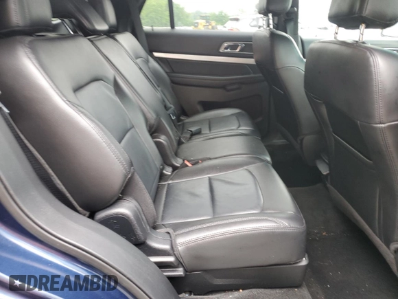 2017 Ford Explorer XLT with VIN 1FM5K8D85HGA83468, listed as a Copart auction lot 57416305 with 63,063 mi miles and Salvage title. Bid and sale history available at DreamBid. Image 11.