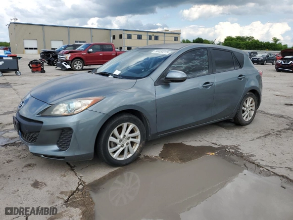 2012 Mazda Mazda3 i Touring with VIN JM1BL1L77C1646567, listed as a Copart auction lot 54450275 with 137,457 mi miles and Clean Title. Bid and sale history available at carsss.com. Image 1.
