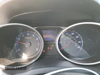 2013 Hyundai Tucson GLS with VIN KM8JU3AC1DU606047, listed as a Copart auction lot 48692885 with 185,829 mi miles and Salvage Title. Bid and sale history available at carsss.com. Image 9.