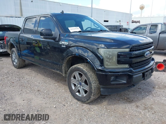 2018 Ford F-150 XL with VIN 1FTEW1EG3JKD66055, listed as a IAAI auction lot 42525538 with 131,811 mi miles and . Bid and sale history available at DreamBid. Image 1.