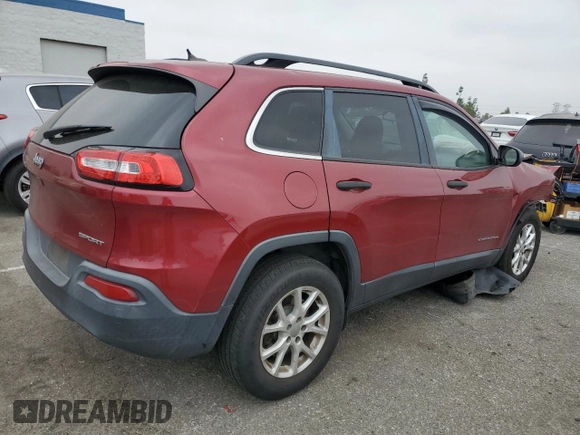 2016 Jeep Cherokee Sport с VIN 1C4PJMAB4GW210689, выставлен на аукционе Copart как лот 65291935 с пробегом 116 351 миль миль и Списание • Salvage title. История ставок и продаж доступна на DreamBid. Изображение 3.