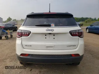 2020 Jeep Compass Limited z VIN 3C4NJDCB7LT221769, wystawiony jako Copart lot #59660955 z przebiegiem 76 822 mil mil oraz Szkoda całkowita • Salvage title. Historia ofert i sprzedaży dostępna na DreamBid. Obrazek 6.