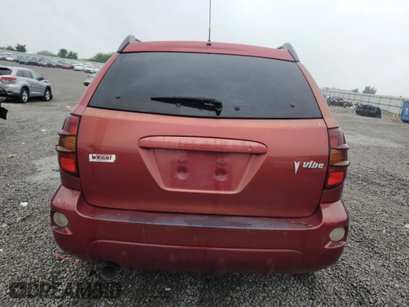 2006 Pontiac Vibe with VIN 5Y2SL658X6Z409872, listed as a Copart auction lot 58769965 with 69,015 mi miles and Salvage title. Bid and sale history available at DreamBid. Image 6.