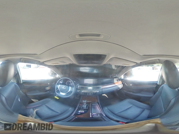 2015 Lexus GS 350 with VIN JTHCE1BL1FA002725, listed as a Copart auction lot 57099205 with 24,663 mi miles and Salvage title. Bid and sale history available at DreamBid. Image 14.