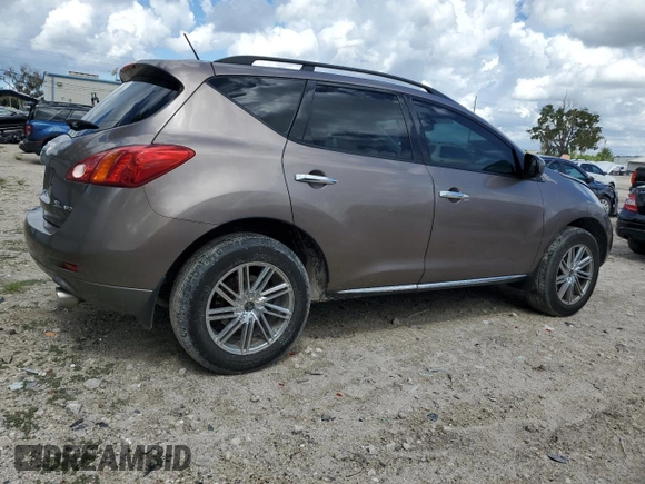 2009 Nissan Murano LE with VIN JN8AZ18W09W143229, listed as a Copart auction lot 69044614 with 193,060 mi miles and Salvage Title. Bid and sale history available at carsss.com. Image 3.
