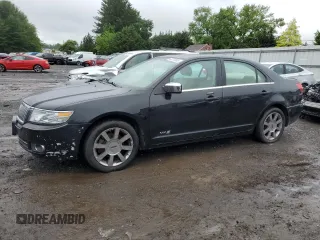 2007 Lincoln MKZ with VIN 3LNHM28T87R644577, listed as a Copart auction lot 60255985 with 201,601 mi miles and Salvage title. Bid and sale history available at DreamBid. Image 1.