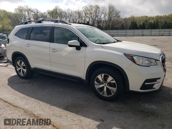 2019 Subaru Ascent Premium with VIN 4S4WMACD8K3420900, listed as a Copart auction lot 54334665 with 71,118 mi miles and Salvage title. Bid and sale history available at DreamBid. Image 4.